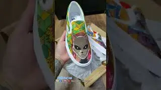 DEMON SLAYER - VANS CUSTOM ART