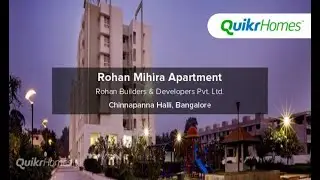 Rohan Mihira Apartment | Chinnapanna Halli | Bangalore | Apartment tour | Quikr Homes