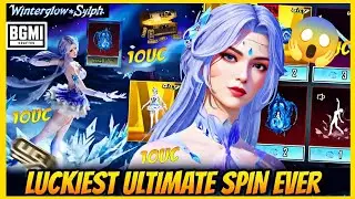 😱Omg Bgmi New Ultimate Set 🔥 Crate Opening 🔥 Glacier Kar98k 🔥 Winterglow Sylph Crate #crateopening 