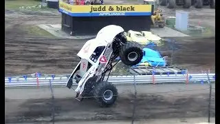 Monster Slam 18 Intro's,Best Trick & Racing @ Skagit Speedway 2018