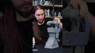 Amazing sci-fi statue 😱 #3dprinting #miniature #dnd #minipainting #scifi