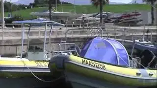 nauticab cabine pliable bateau tente couchette gonflable boat