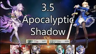 Honkai Star Rail 3.5. Apocalyptic Shadow (3491 + 3598) | Castorice / Saber