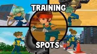 All Training spots | Inazuma eleven games in Nintendo DS