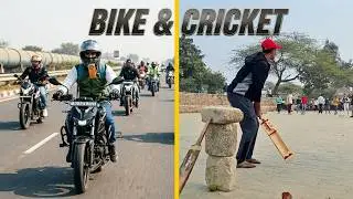  Cricket 🏏 & Mila 🏍 Hero Xtreme 125r Ka Kafila | Vlog 9