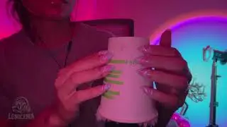 Papper Cup Tapping & Scratching  ASMR