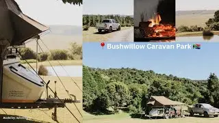 Last minute camp site saved the day 😱 Bushwillow Caravan Park, KZN 🇿🇦