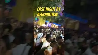 Last night at Afronation. #afronation #portugal #nightlife #Afrobeat #shorts #short #viral #vlog