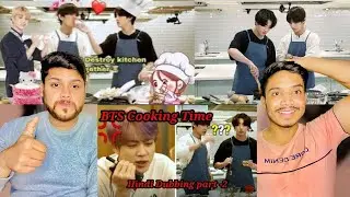 BTS Destroy kitchen 🤯🧑&zwj;🍳🥘 // Taekook cooking together | Hindi dubbing | Part-5 Reaction by Zain Raja