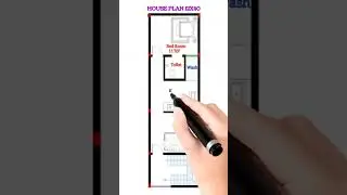 12x40 House Plan #housedesign #autocadplan @rrstudio9517