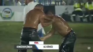 Serik Yağlı Güreşleri Müthiş Final Başpehlivan Ali Gürbüz & Cengizhan Şimşek #yağlıgüreş