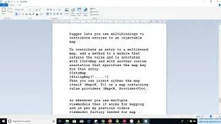 multibinding with dagger .. Basics of dagger ( Intoset and Intomap )