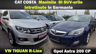 Cat costa Masinile si SUV-urile intretinute in Germania ?!