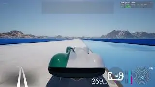 ZukuRace, race in the desert (Sunglasses-shaped track)