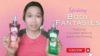 BODY FANTASIES Review & Comparison - Cucumber Melon and Sweet Pea Fantasy