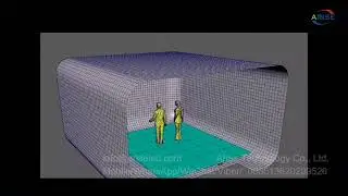 Immersive LED display LED floor, floor, ceiling, length 4.8m, width 3.2m, length 3.2m, height 2.4m,