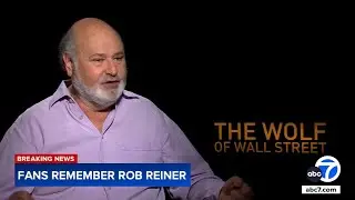 Mournful fans in Hollywood pay tribute to director Rob Reiner