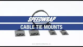 SPEEDWRAP&reg; Cable Tie Mounts - Product Video