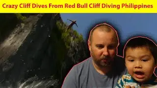 Crazy Cliff Dives From Red Bull Cliff Diving 2019 Philippines! REACTION!