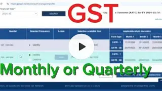 GST Monthly ಅಥವಾ Quarterly? ಹೇಗೆ Select ಮಾಡೋದು ಇಲ್ಲಿ Clear ಆಗಿ ತಿಳಿಯಿರಿ..! 💡📊