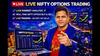 🚀 NIFTY 50 Live Option Premium Trading | Today Market Live | Zero to Hero Strategy #livetrading