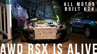 K24 AWD rsx is alive once again!
