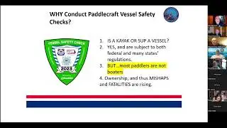 Vessel Safety Exams for Paddlecraft -- Mark Marosits & Mike Moloney 4 5 2023