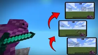Winning Hive Skywars with EVERY Mobile MCPE New Controls Layout