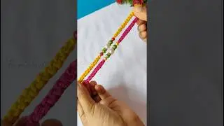DIY easy rakhi making at home #shorts #diy #priyazkorner #rakhimaking