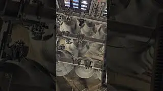 Automated bell chime &lsquo;Were You There&rsquo; #belltower #bells #churchbells #hymn #hymns #engineering #fyp