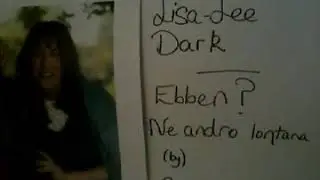 Lisa-Lee Dark - Ebben? Ne andr&ocirc; lontana - Catalini - live audition.
