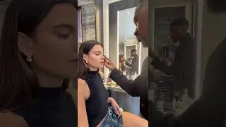 Getting my makeup done by @TomFord beauty | #grwm #makeuptutorial
