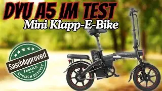 DYU A5 – E-Bike Klapprad mit Stil & Reichweite im Review