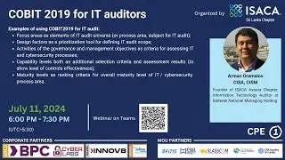 COBIT 2019 for IT Auditors by Arman Oramalov