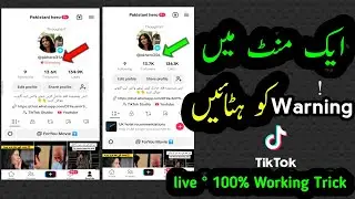 How to remove tiktok warning 2024 || tiktok account warning || Eran with Ali lab