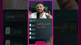 ✅ How To Find Square Root of Complex Number in 30sec | Trick for JEE | #MathHacks #jeemains2025
