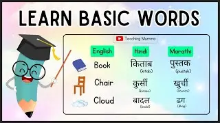 Let's Read! | Simple words for kids | English, Hindi & Marathi | Grade 1 Reading #readingactivity