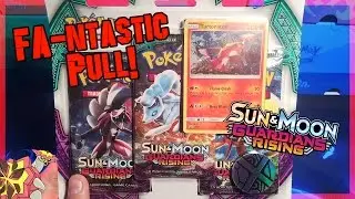 AMAZING Pokemon Guardians Rising Turtonator 3 Pack Blister Opening!! FA-ntastic Pull!