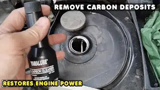 Motorcycle Carbon Cleaner Tutorial: Clean Combustion Chamber Properly - Try This Cleaning Method