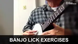 Beginning Banjo Series with Geoff Hohwald at Banjowarehouse.com: Lick Exercises #banjo #bluegrass