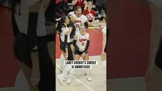 Laney Choboy is that girl 👑 #Huskers #ncaavolleyball