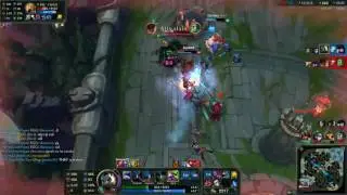 League of Legends short clips Ep.3 || Swain uses zhonya to deny Azir's Emperor's Divide