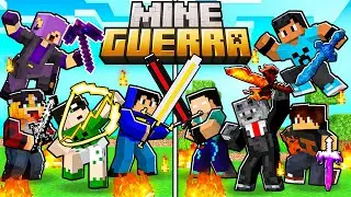 NOVA S&Eacute;RIE MINECRAFT GUERRA COM 18 YOUTUBERS REZENDE VS TAZERCRAFT DEPOIS DE 10 ANOS