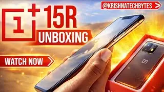 OnePlus 15R Unboxing 🔥 First Look & Initial Impressions! #oneplus 