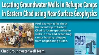 Locating Groundwater Wells in Refugee Camps in Eastern Chad using Near-Surface Geophysics
