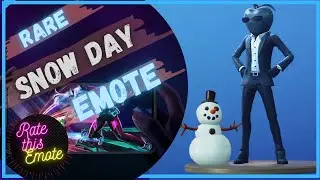 Snow Day Emote [Rare] Emote Fortnite