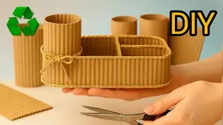Super beautiful but inexpensive ♻️Best craft ideas with disposable materials to save space🥰 #2026