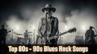 Top 80s   90s Blues Rock Songs 🎷 High Energy Old School Blues Mix HQ