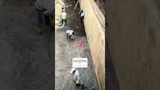 PCC ( plain cement concrete )#construction #buildingsite #civilengineering