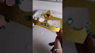 Handmade Crown.. 👑 Glitter paper..